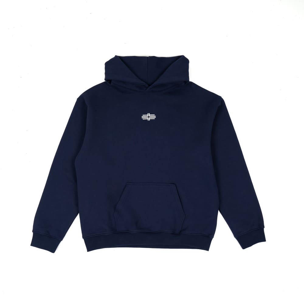 HEAVYWEIGHT NAVY BLUE HOODIE